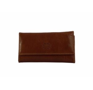 Llavero de cartera en piel para hombre y mujer 6 llaves