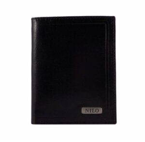 Cartera de piel con doble billetera para hombre