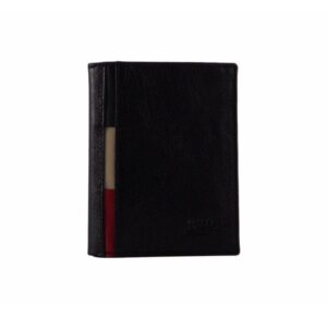 Carteras de caballero en color negro con detalles en otros colores