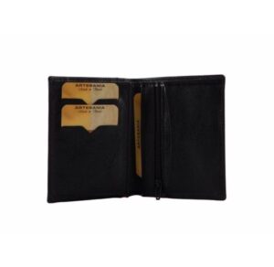 Carteras de caballero en color negro con detalles en otros colores