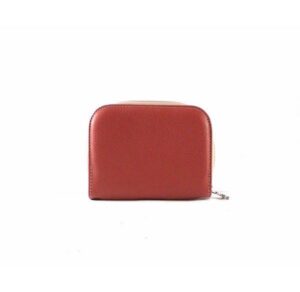 Billetero juvenil de piel con ositos en tamaño pequeño