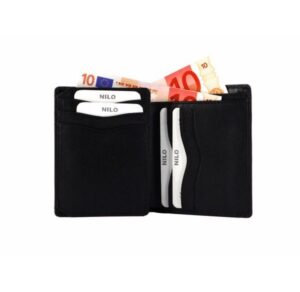 Cartera de piel atemporal para hombre marca Nilo con doble cierre