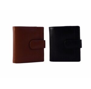 Cartera Nilo para hombre de piel en color negro o de cuero