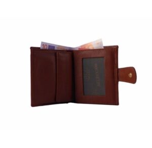 Cartera Nilo para hombre de piel en color negro o de cuero