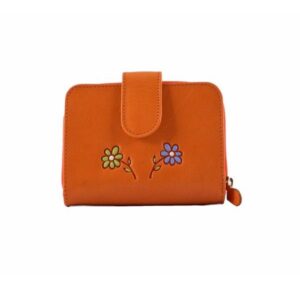 Billetero piel juvenil con monedero de cremallera