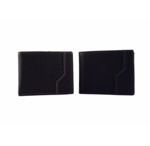 Cartera de piel para hombre tipo americano de piel rugosa