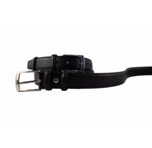 Cinturón para hombre en piel en color marrón oscuro