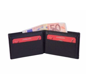 Cartera de piel modelo americano