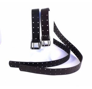 Cinturón piel sport agujereado