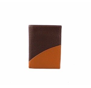 Billetera en piel rugosa Nilo con tarjetero para hombre