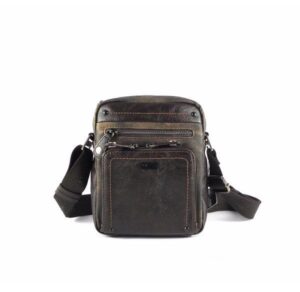 Bolso bandolera hombre pequeño cremalleras Matties combinado