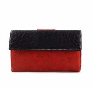 Cartera de piel mediana Nilo con estampado de animales para mujer