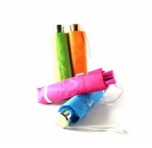 Paraguas plegable Vogue 396V con mango metalizado