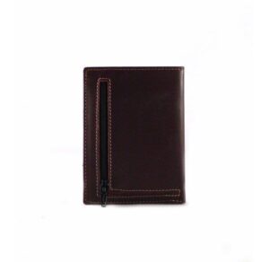 Cartera piel Nilo con cierre de broche interno y monedero de cremallera