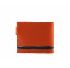 Cartera americana para hombre de piel con broche Nilo