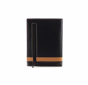 Cartera hombre sencilla con billetero y tarjetero en piel Nilo