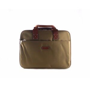 Portadocumentos unisex doble Hexagona nylon burdeos, camel y azul marino