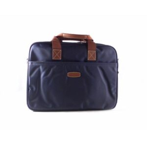 Portadocumentos unisex doble Hexagona nylon burdeos, camel y azul marino