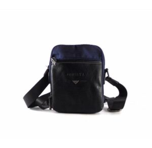 Bandolera para hombre Privata 47434 color azul marino o gris