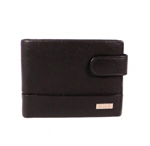 Cartera piel hombre Nilo con cierre y monedero interior