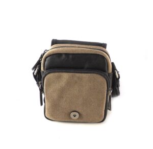 Bolso hombre pequeño con solapa Matties marrón