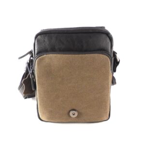 Bolso para hombre con solapa pequeño Matties marrón
