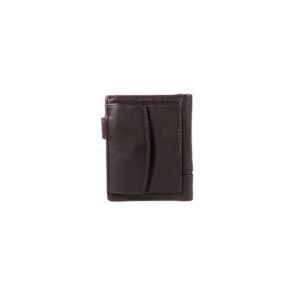 Cartera piel hombre Nilo vertical con cierre y monedero exterior