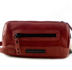 Bolsa de aseo Dogs by Beluchi burdeos o azul marino