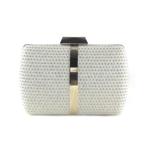 Clutch E.Ferri rígido color plata