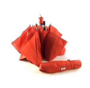 Paraguas plegable colección Vogue color rojo y azul