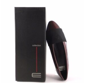 Bailarinas planas mujer E.Ferri Z601 charol burdeos