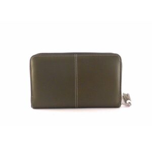 Cartera de cremallera mujer piel NILO combinado reptil