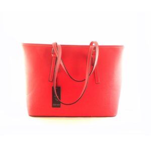 Bolso tipo cesta Robert Pietri color rojo con doble asa