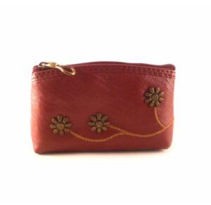 Monedero mujer piel con cremallera alargado