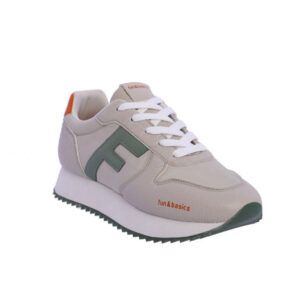 Zapatillas deportivas para mujer Fun and Basics Iris de nylon beige