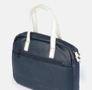 Cartera portadocumentos mujer CAMINATTA serie Mali azul marino