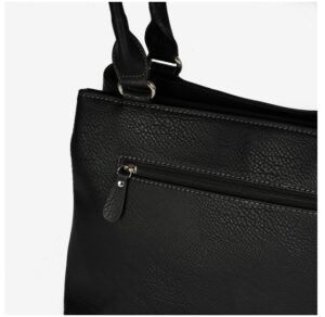 Bolso de hombro Matties Bags clásico color negro