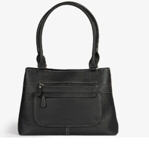 Bolso de hombro Matties Bags clásico color negro