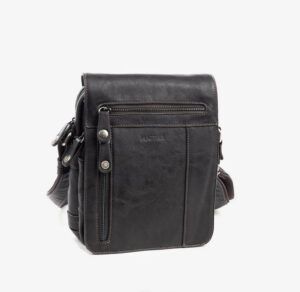 Bolso reportero MATTIES BAGS para hombre con solapa