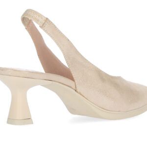 Zapatos de salón destalonado Desireé Shoes Maia1 color champán