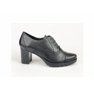 Zapatos blucher de tacón Desireé Shoes Leury13 negro