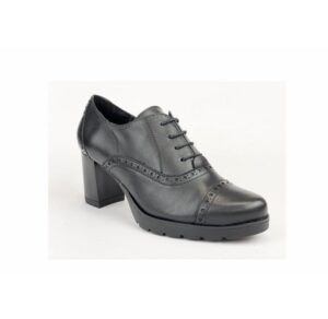 Zapatos blucher de tacón Desireé Shoes Leury13 negro