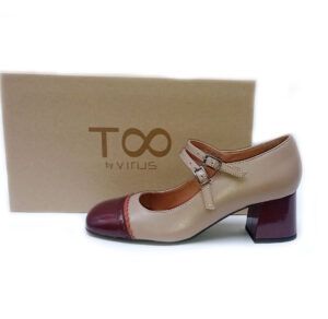 Zapatos de tacón con pulsera doble T Infinito by VIRUS