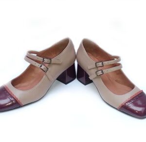 Zapatos de tacón con pulsera doble T Infinito by VIRUS