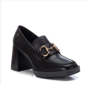 Zapatos de mujer CARMELA de tacón ancho negro