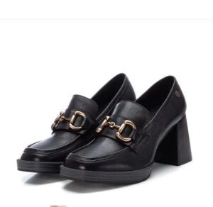 Zapatos de mujer CARMELA de tacón ancho negro