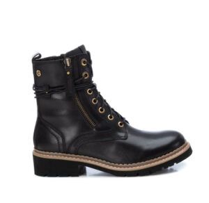 Botines de mujer CARMELA estilo motero color negro