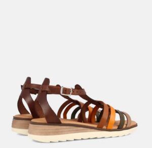 Sandalias mujer MARILA SHOES cangrejera en piel Anabella multinuez