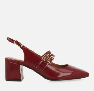 Zapatos destalonados GIOSEPPO Mary Jane charol sodus