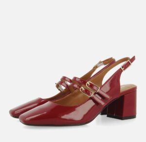 Zapatos destalonados GIOSEPPO Mary Jane charol sodus